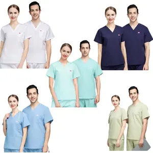 42010 bestseller operating room produkte für krankenschwestern scrub-anzüge für Ärzte und krankenschwestern für herren design krankenschwestern-uniform kleid