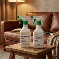Spray Désodorisant pour Meubles en Cuir, Éliminateur d'Odeurs pour Canapé, Chaise, Fauteuil Inclinable et Meubles en Cuir