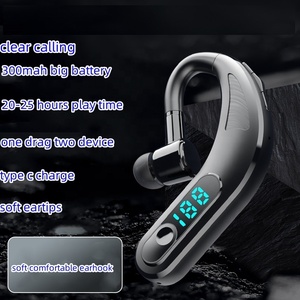 Auricolare Wireless Open-Ear <span class=keywords><strong>M23</strong></span> con 20 Ore di Autonomia, Cuffie a Conduzione Ossea Singola per Sport e Lavoro, Chipset JL - Product Image 1