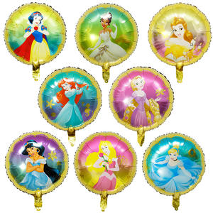 Nuovo personaggio dei cartoni animati in alluminio palloncino 18 pollici rotondo pirata compleanno natale nuovo anno <span class=keywords><strong>festa</strong></span> decorazione all'ingrosso - Product Image 1