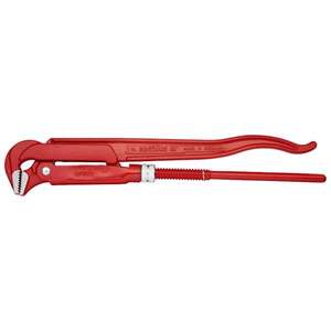 KNIPEX - 83 10 010 Clé à tube 90 ° rouge à revêtement par poudre-EAN 4003773014188 PIPEWORK WRENCHES - Product Image 1
