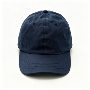 Gorra de Béisbol ACE de Lona Encerada, Unisex, 6 Paneles, Suave, Sin Estructura, Visera Curva, Azul Marino, Vintage, Cierre Trasero Ajustable - Product Image 2
