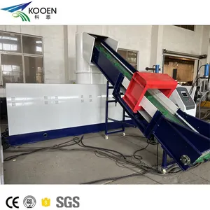 2021 new technology 500kg waste plastic recycling pelletizing machine price