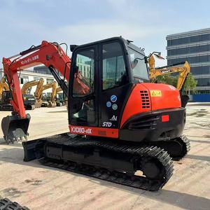 Excavadora Kubota KX080-4 usada original de Japón, 8 toneladas, miniexcavadora de cola cero, en stock, lista para enviar, en buen estado. - Product Image 1