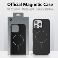 Coque de téléphone antichoc magnétique en TPU 2026, minimaliste, 7 couleurs, pour iPhone 17, 16, 15, 14, 13, 12 Pro Max