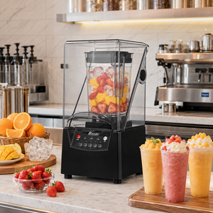 Licuadora COOKAID Insonorizada, Comercial, para Tiendas de Té de Burbujas, Totalmente Automática, Multifuncional, de Acero Inoxidable - Product Image 6