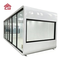 Cabane Apple Moderne de Haute Qualité en Promotion – Maison Modulaire Préfabriquée Compacte avec Panneaux Sandwich EPS 20ft/30ft/40ft