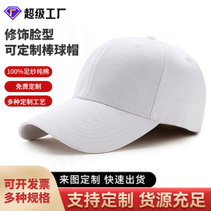 Baseball Cap Cotton Canvas Unisex <b>Sunscreen</b> Breathable Outdoor Hat - Product Image 2