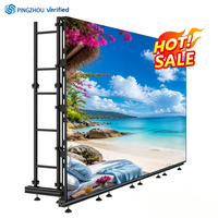 Pantalla LED de Alquiler P2.6 P2.9 P3.91 P4.81, Video Wall para Interiores y Exteriores, Pantalla para Escenarios, Conciertos, Eventos, Bodas, Iglesias, Panel HD de 500x500 mm