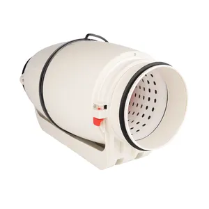 high efficiency energy saving Water proof exhaust Super Silence Duct Fan for ventilation place