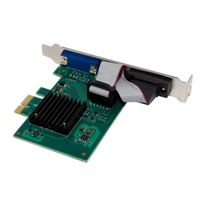 การ์ดจอ PCIe X1 SM750 แบบสองพอร์ต VGA 2D GPU สำหรับเวิร์กสเตชันอุตสาหกรรมแบบฝังตัว พร้อมพัดลมระบายความร้อนสำหรับเดสก์ท็อป รองรับกราฟิก 2D - Product Image 4