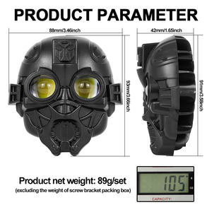 Blanco Amarillo Dual Color <span class=keywords><strong>Moto</strong></span> Spotlight MINI Conducción Niebla <span class=keywords><strong>Moto</strong></span> 9-80V Flash Dual Color Amarillo Blanco Luz antiniebla Bicicleta Motocicleta - Product Image 6