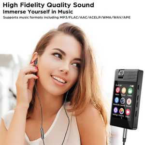 Nuevo Reproductor MP3 HD con Cámara, Audio HIFI, Grabación con un Clic, Pantalla Táctil Inteligente, Reproductor MP3 MP4 MP5 - Product Image 6