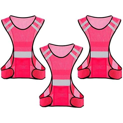 Paquete de 3 mallas rosas.