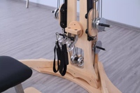 Tour de poulies réglable pour studio de Pilates, certifiée CE ISO, avec système d'extension en érable, pour une pratique durable et une meilleure santé physique