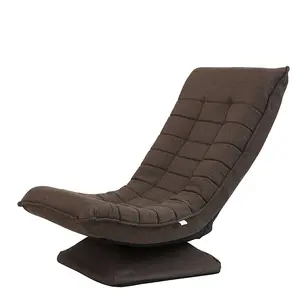 2021 nuovo Styple singolo tempo libero girevole tessuto reclinabile Relax cuscino soggiorno accento salotto tavolo sedia