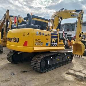 מחפר זחלי הידראולי משומש מדגם קומטסו PC130 במשקל 13 טון, מנוע קומטסו 66 קילוואט/90 כוחות סוס, דגם PC130-7 130-8, לחפירת חול ועבודות עפר. - Product Image 2
