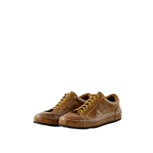 Men's Retro Sporty Genuine Leather Lining Winter Lightweight Casual Outdoor Sneakers Rubber Outsole Breathable for Walking - Product Image 1