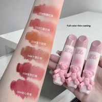 Gloss à lèvres éclaircissant longue tenue effet mat velours rose adorable, marque privée, maquillage non-transfert