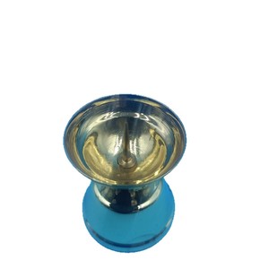 Candelero de Aleación de Zinc Dorado para Actividades Religiosas, Candelabro de Metal Duradero - Product Image 5