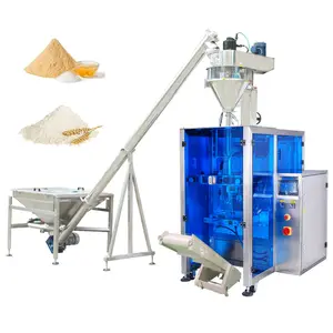 Precio de fábrica completamente automático 1kg 2kg trigo yuca harina bolsa polvo máquina de envasado de harina