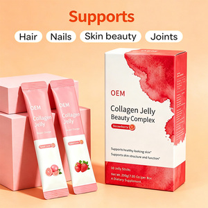 Bâtonnets de Collagène Beauté 1000mg Collagène Hydrolysé 100mg Vitamine C Sans Gluten, Pour la Structure Cutanée et le Soutien Articulaire, 10 Bâtonnets - Product Image 2