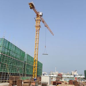 DAHAN Topless <strong>QTZ100</strong>-6013 Self-Erecting Tower <strong>Crane</strong> 8 Ton Construction Machinery Core Motor Component 197m Max Height 60m Span - Product Image 4