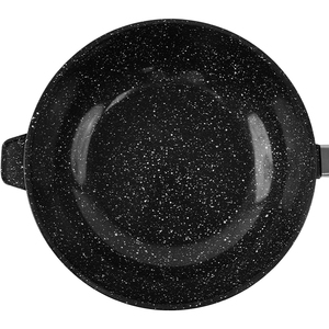 Juego de utensilios de cocina clásicos de aluminio fundido a presión de 10 piezas, duraderos, antiadherentes, aptos para horno, 20/24/28cm, <span class=keywords><strong>cazuela</strong></span> de mármol negro, 24/28cm, freír - Product Image 5