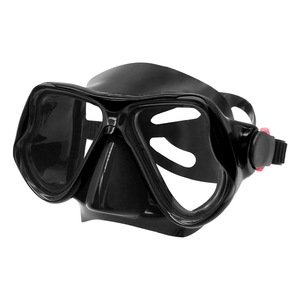 Masque de plongée à double lentille, verre trempé, anti-buée, silicone, adulte, sports nautiques - Product Image 2
