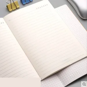 Journaux vierges A5 Kraft, vente en gros, carnet de notes personnalisables, bloc-notes