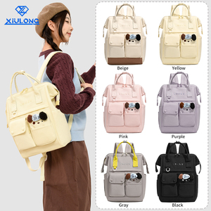 Zaino Porta Pannolini per Mamme, Grande Capacità, Impermeabile, Multi Tasche, Organizer da Viaggio per la Cura del Bambino - Product Image 1