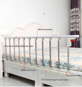 Высококачественные складные алюминиевые Боковые направляющие для больничной кровати - Product Image 2