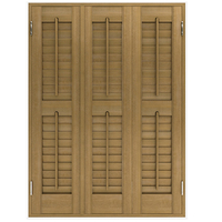 Nouveautés Décoration d'intérieur Stores pour fenêtres faits à la main Stores à lamelles Plantation Shutter