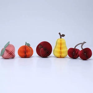 Mini Bolsas de Papel Plegables con Diseño de Panal de Abeja para Fiestas, Recuerdos para Baby Shower con Temática de Frutas, Rellenos para Bolsas de Regalo - Product Image 5