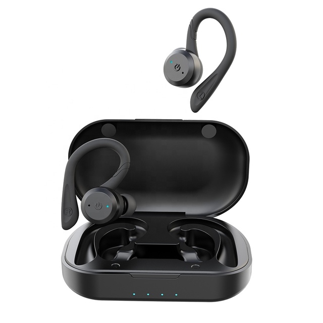 Newest IPX7 Waterproof Sport Earphones Wireless Bluetooth Headphones With Charging Case TWS Bluetooth Earbuds