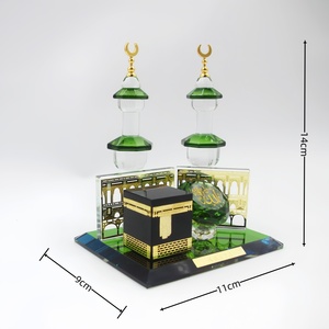 Arabic-style crystal glass crafts for Muslim Eid Mubarak & Ramadan party <b>table</b> decoration - Product Image 6