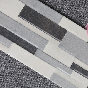 المصنع مباشرة بيع 20x40 سنتيمتر خمر الجبهة منزل بلاط جدار 3D سطح الحجر في الهواء الطلق ألواح حائط - Product Image 4