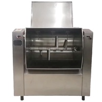Mesin Pengaduk Tepung Industri Kapasitas 25kg 30kg 50kg 75kg 100kg Mesin Pembuat Adonan Otomatis Penuh untuk Roti Pizza Bakery