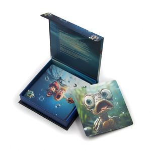 Jeu de cartes éducatives personnalisées avec impression sur mesure, cartes d'affirmation - Product Image 1