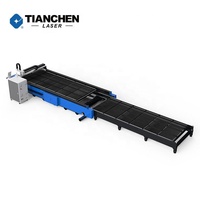 Kit complet de découpe laser à fibre 6000 kW Raycus 6000 W Machine CNC 2x6 m Tôle 6 kW Jinan Tianchen Chine avec système Cypcut