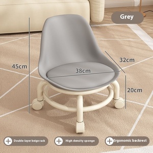 Modern Style Universal Wheel Toddler Stool Small Home Lazy Roller Skating <strong>Bench</strong> Popular <strong>Kitchen</strong> <strong>Bench</strong> <strong>with</strong> Pulley System - Product Image 5