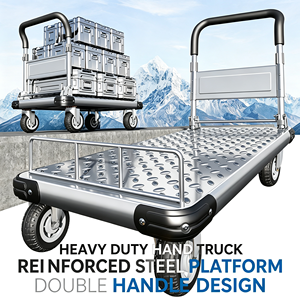 Camping Wagon off Road Two-Wheel Heavy Duty Foldable Portable Camping <b>Cart</b> with Rugged Frame and Tools Value Pack - Product Image 3
