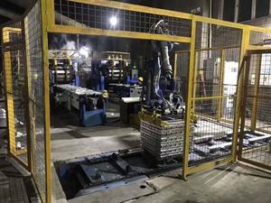 Automatische Aluminiumbarren-Stapel roboter maschine - Product Image 2