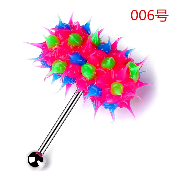 ZESEN Wholesale Body Piercing Jewelry - Vibrating Tongue Ring with Two  Batteries| Alibaba.com
