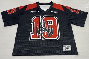 <span class=keywords><strong>Maillot</strong></span> de Football Américain <span class=keywords><strong>Vintage</strong></span> en Polyester Surdimensionné pour Homme Style Streetwear Personnalisé Boxy Mode Luxe Surdimensionné - Product Image 3