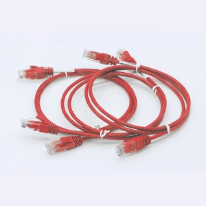 Stock 10 Pack blanc RAL9003 PVC CM cordon de raccordement moulé 1m slim cat6 <span class=keywords><strong>utp</strong></span> 28awg cuivre <span class=keywords><strong>rj45</strong></span> câble de raccordement réseau - Product Image 4