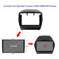 Dsp Rds Carplay Android Auto Radio 9 pouces Lecteur DVD de voiture Android pour Hyundai Tucson 2 Ix35 2009-2015