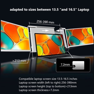 Moniteur <span class=keywords><strong>portable</strong></span> très vendu, 14 pouces, Full HD 1920x1080, écran IPS 60Hz, avec interface USB-C pour ordinateur <span class=keywords><strong>portable</strong></span> de 14 pouces - Product Image 4