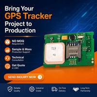 Servicio Integral de Primera Línea, Fabricante de PCBA, Rastreador GPS para Vehículos Pequeños, Ensamblaje de PCB Llave en Mano, Certificado ISO9001, Material FR4