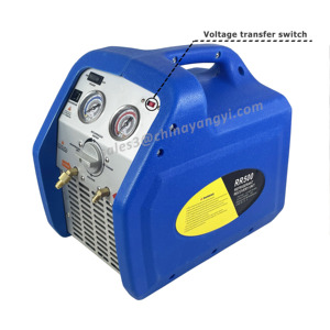 HVAC <span class=keywords><strong>Dual</strong></span> Voltage Draagbare Koelmiddel-terugwinningsmachine Grote Condensor Olievrije Zuigercompressor CE-gecertificeerd voor Auto Airco - Product Image 2